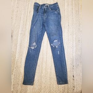 Levi's High Rise Super Skinny Jeans